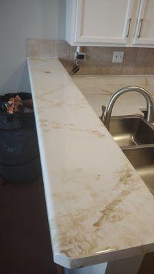 Epoxy countertops bar