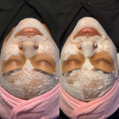 Oxygen deep pore cleansing mask