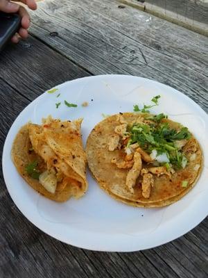 Chicken Tacos (Lucky Burritos)