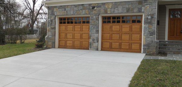 Concrete driveways, patios and walkway are duarble and maintenance free