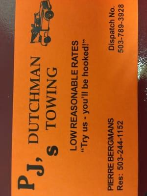 Dutchman Towing