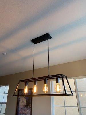 Dining Room light fixture