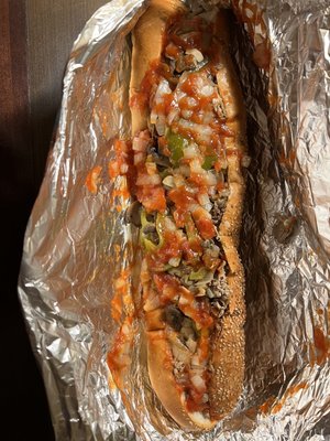 Cheese Steak Hoagie