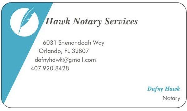 Hawk Notary Services