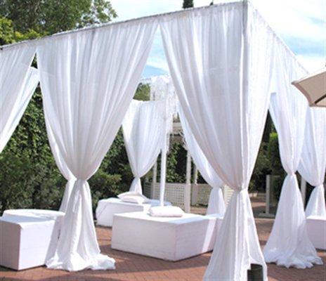 Drapes for Pipe and Drape Set Up. Available in various sizes and over 30 colors.