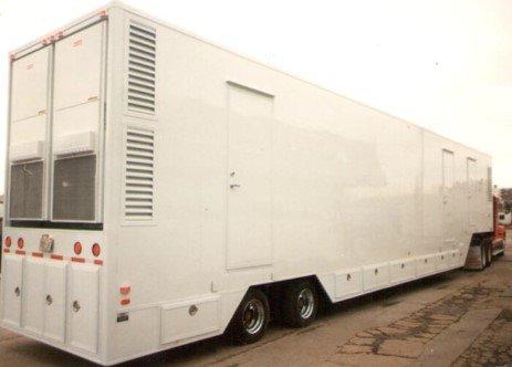 Trailer-based mobile command unit