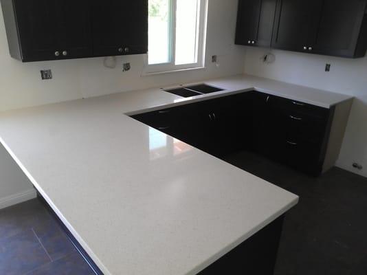 Kitchen counter top. Slick and smooth.