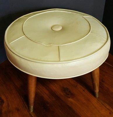 Mid-Century Modern Atomic foot stool.