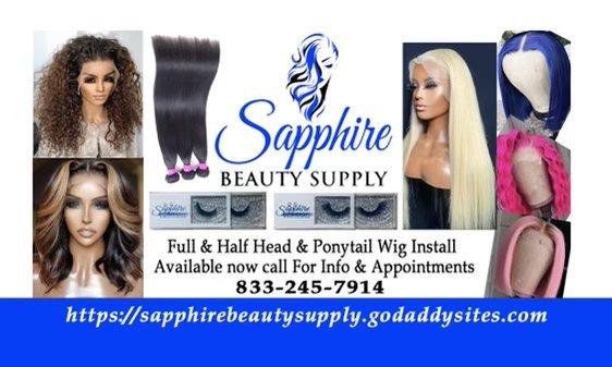 Any custom wigs or installs are by appointment only .