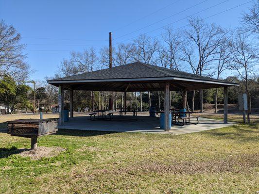 Picnic shelter at Smith-Hazel Park, Aiken