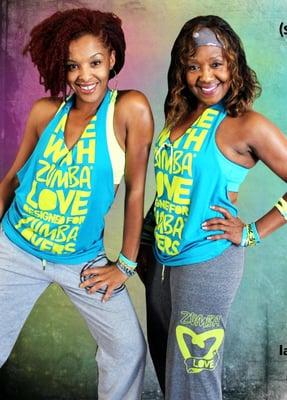 Linda and Toya - Mom and Daughter Zumba Instructors