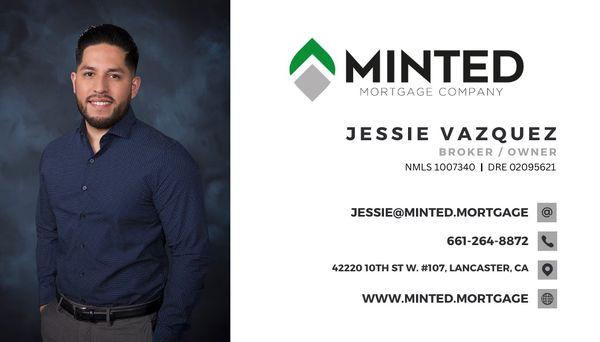 Jessie Vazquez - Minted Mortgage Company