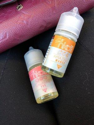 Nic salts! Hawaiian Pog and Amazing Mango