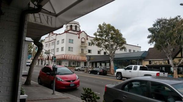 Looking across the street from Crazy Shirt !