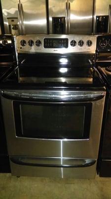 Stainless Steel Electric Kenmore Stove