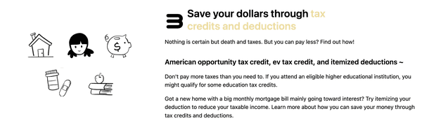 Tax Credits and Tax Deductions