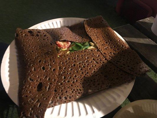 Golden Gate Crepe in Organic Buckwheat