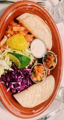 Superior Baja Fish & Shrimp Tacos