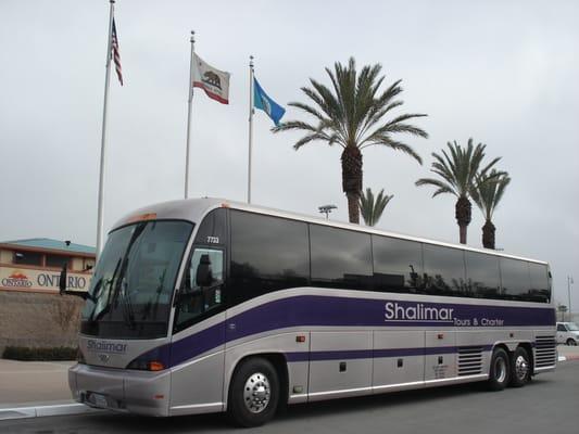 Home of Shalimar Tours and Charter,  City of Ontario, CA.