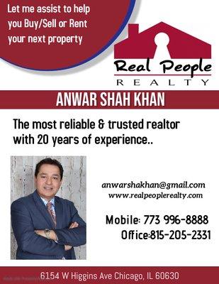 Anwar Shah Khan - Real People Realty