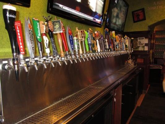 Tilted Kilt beer taps installed by Blue Sky