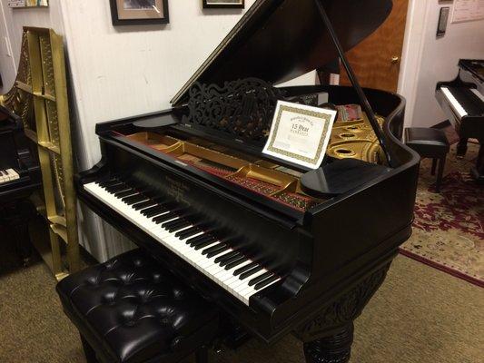 One of our professionally refurbished Steinways