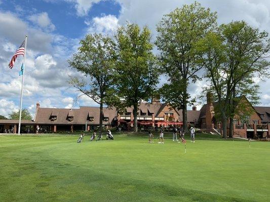 The 1921 classic Canterbury Country Club clubhouse