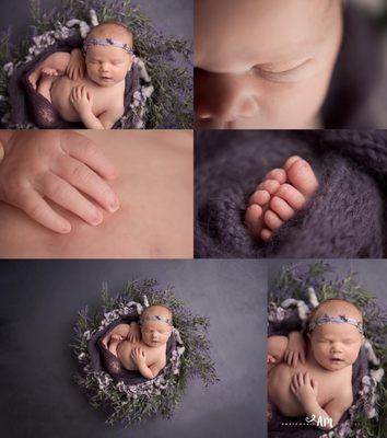 Northfield Newborn photographer, Amber Marie Photography. captures every detail of your sweet new baby.