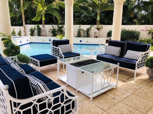 Our new west palm patio furniture!