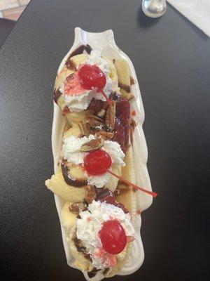 Banana split