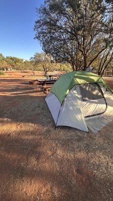 Many different camp site areas!