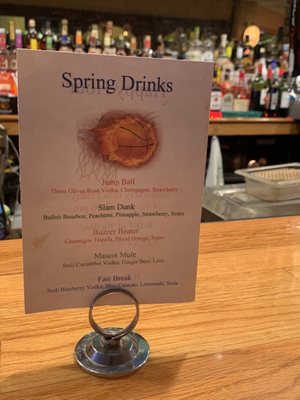 Spring Drinks - April 2023