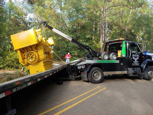 12 ton Crane recovery