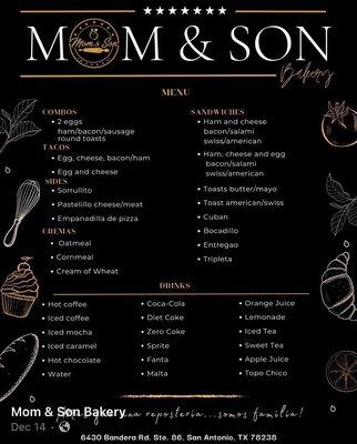 Mom & Son Bakery