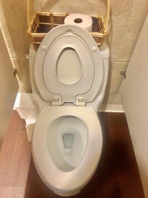 A toilet seat for most people