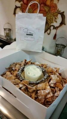 Best dessert ever...Cannoli Nachos from DiMare!