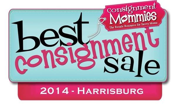 PA Kids Market was named Consignment Mommies' 2014 Best Consignment Sale in the Greater Harrisburg area.