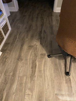 Office floor done!