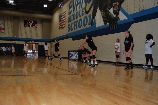 MVP Volleyball Club Premier League Team Practice