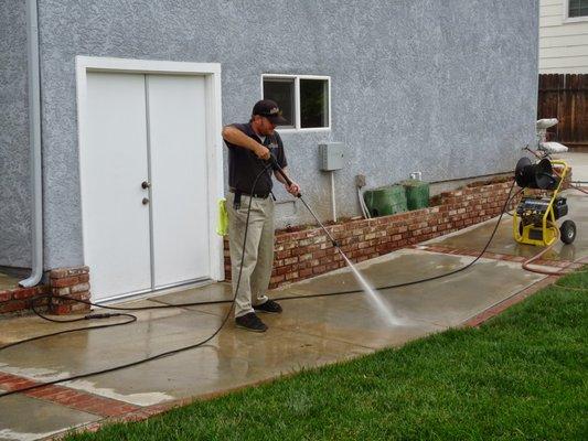 Sidewalk Cleaning