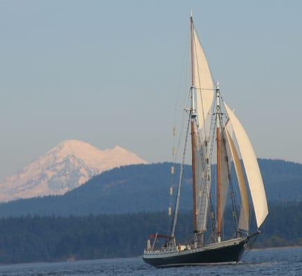 Spike and Mt. Baker