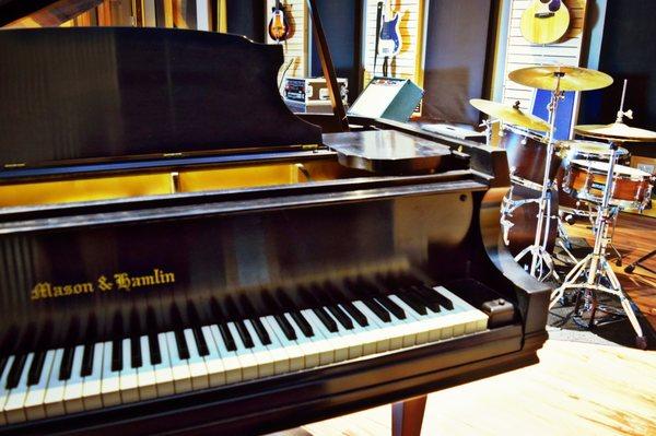 Our Mason & Hamlin Grand Piano