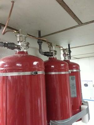 Fire suppression six-month service as required by insurance companies
 UL 300 upgrading insurance company requirements
 Hood grease removal