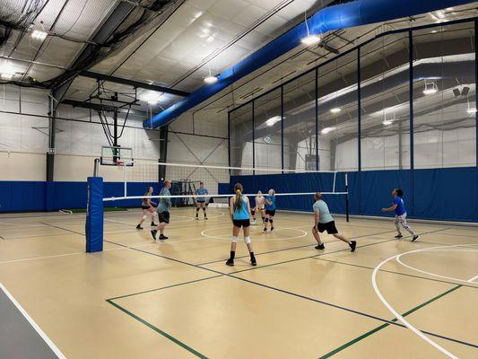 Open play time for volleyball & developmental programs