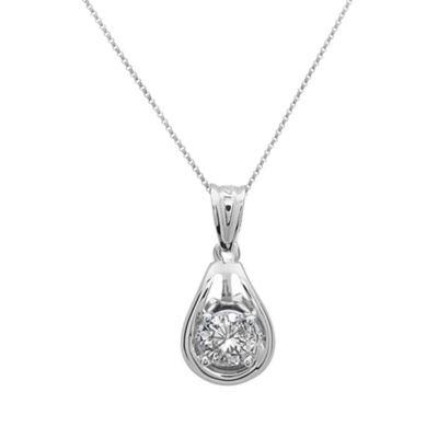 Diamond Solitaire Pendant