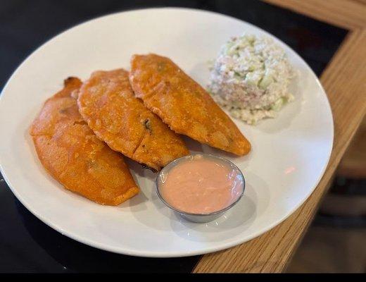 Empanadas de camarón