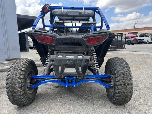 Never go wrong with superatv radius rods. All superatv stuff is warrantied for life!