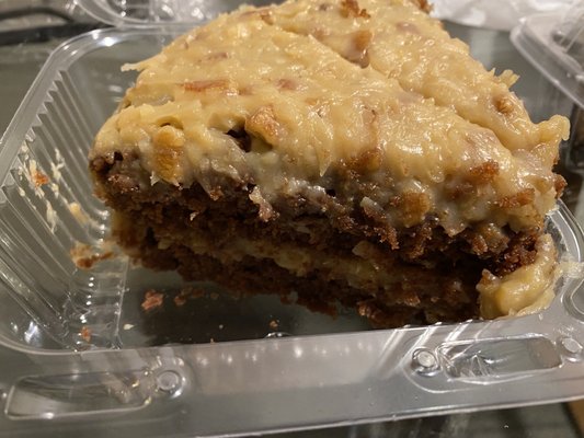 German chocolate cake