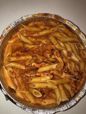 Penne Al Vodka with Grilled Chicken