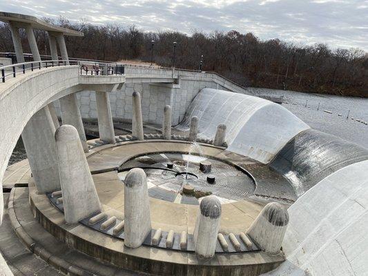 Beautiful Dam Architecture